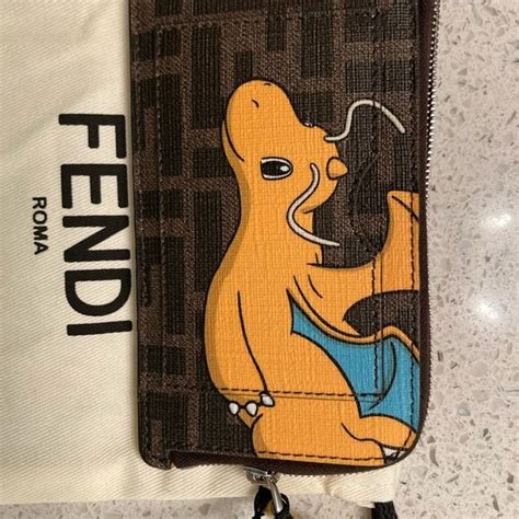 fendi pokemon card holder.